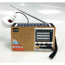 NNS 2039SL FM AM SW Rechargeable Radio Blue tooth Speaker With USB SD TF Mp3 Player With Solar With Light